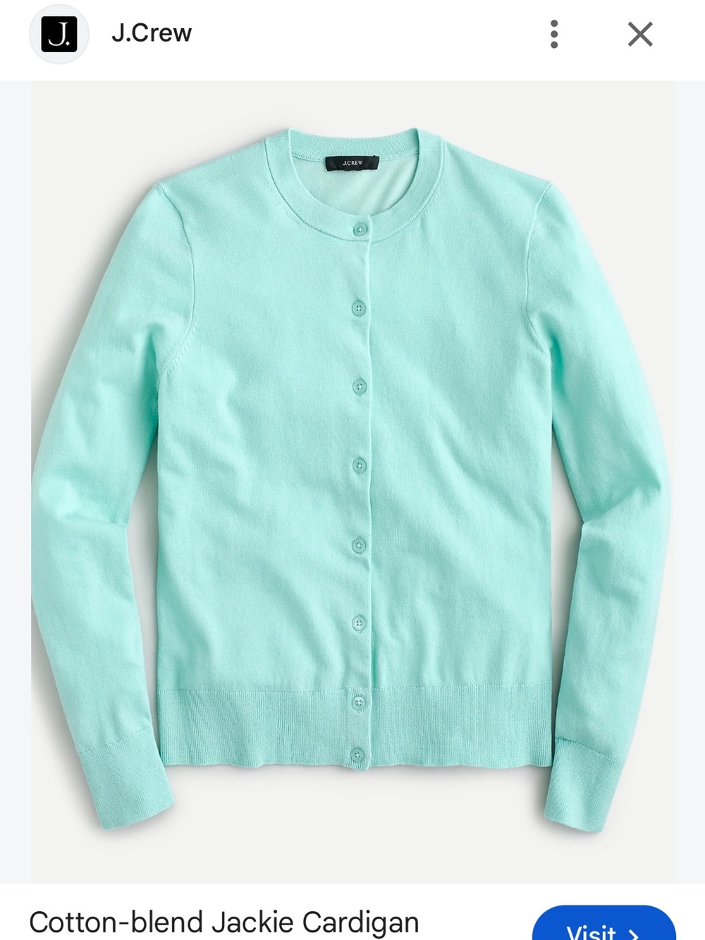 *NWOT* J CREW ‘Jackie’ Cardigan